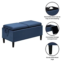 Convenience Concepts Designs4comfort Storage Ottoman