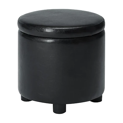 Designs4Comfort Round Storage Ottoman