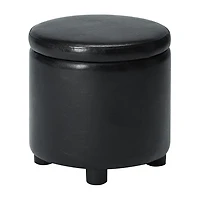 Designs4Comfort Round Storage Ottoman