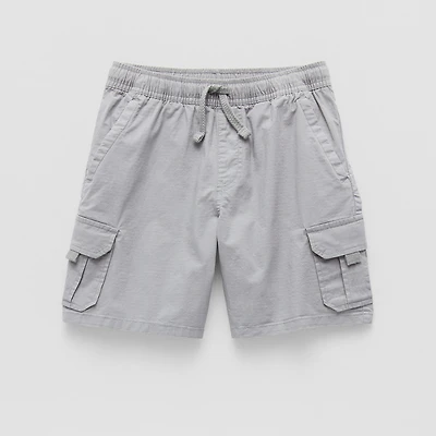 Thereabouts Pull-On Little & Big Kid Boys Adjustable Waist Cargo Short