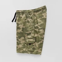 Thereabouts Pull-On Little & Big Kid Boys Adaptive Adjustable Waist Features Easy-on + Easy-off Cargo Short