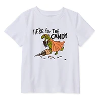 Okie Dokie Toddler & Little Boys Crew Neck Short Sleeve Regular Fit Graphic T-Shirt