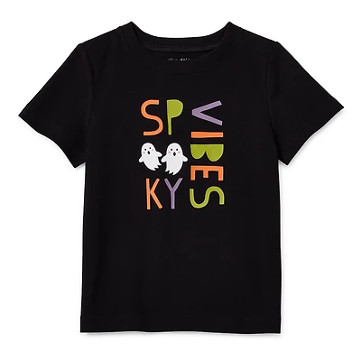 Okie Dokie Toddler & Little Boys Crew Neck Short Sleeve Regular Fit Graphic T-Shirt