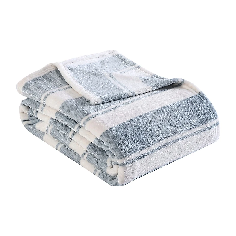 Eddie Bauer Stones Stripe Coverlet