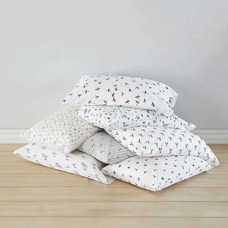 Eddie Bauer 100% Cotton Percale Deep Pocket Sheet Set