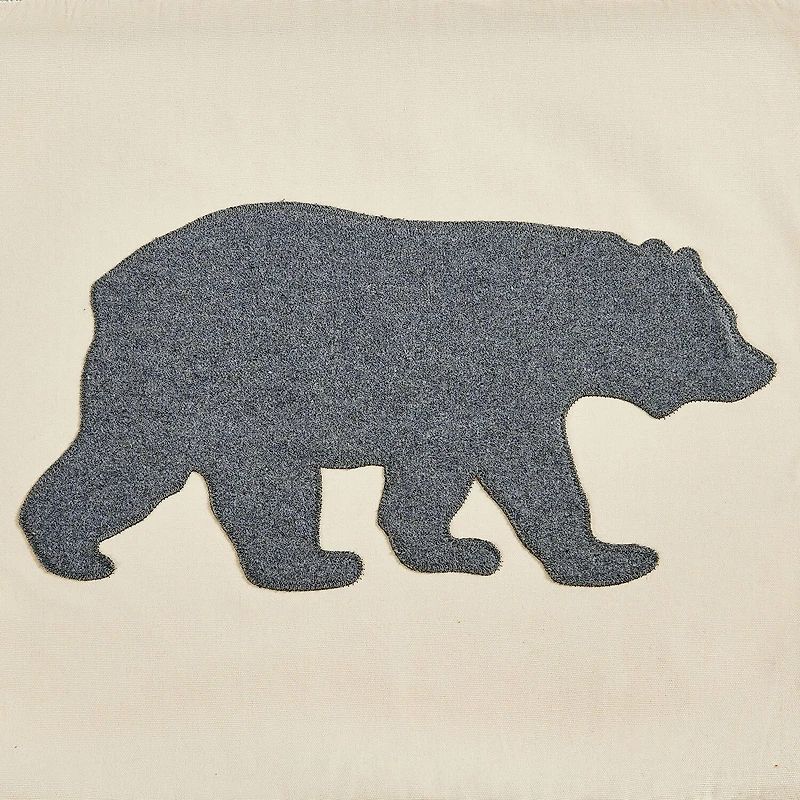 Eddie Bauer Bear Rectangular Throw Pillow