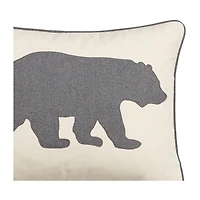 Eddie Bauer Bear Rectangular Throw Pillow