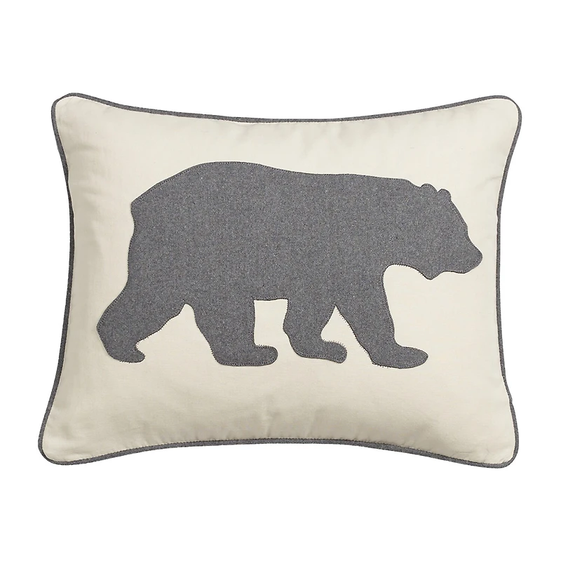 Eddie Bauer Bear Rectangular Throw Pillow