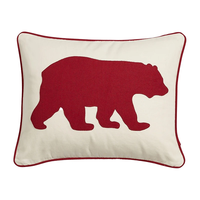 Eddie Bauer Bear Rectangular Throw Pillow