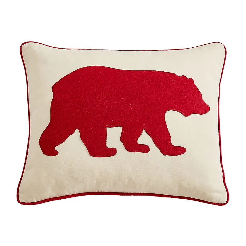 Eddie Bauer Bear Rectangular Throw Pillow