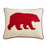 Eddie Bauer Bear Rectangular Throw Pillow
