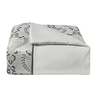 Richmond Park Morgan 7-pc. Damask + Scroll Midweight Comforter Set