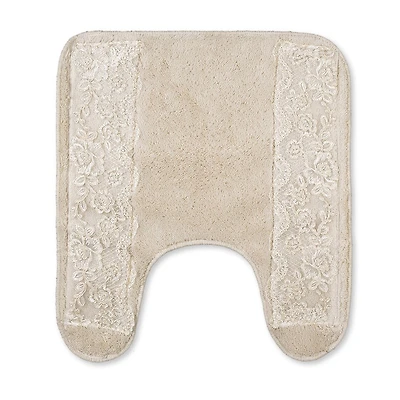 Popular Bath Rose Vine Bath Contour Rug