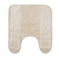 Popular Bath Rose Vine Bath Contour Rug