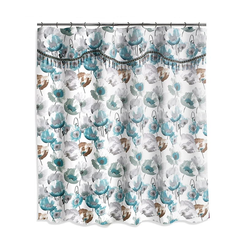 Popular Bath Poppy Fields Shower Curtain