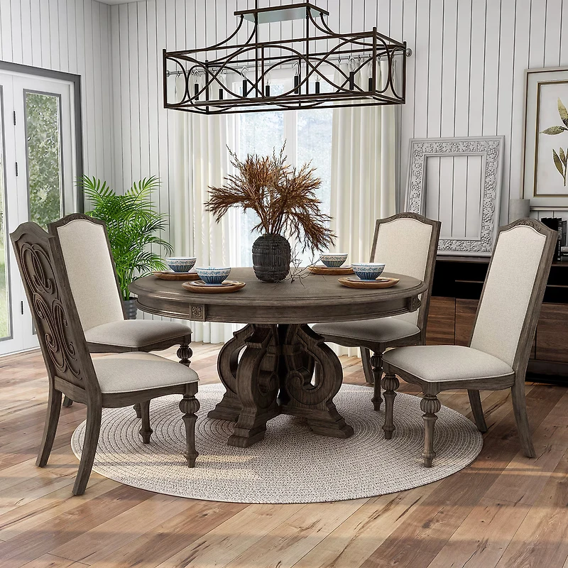 Furniture of America™ Maud Dining And Kitchen Collection 5-pc. Round Dining Set