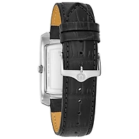 Bulova Classic Mens Black Strap Watch 96b269