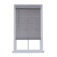 Distressed 2 1/2" Cut-To-Width Cordless Faux Wood Blind