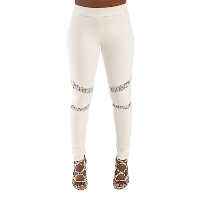 Poetic Justice Womens Mid Rise 29" Full Length Leggings