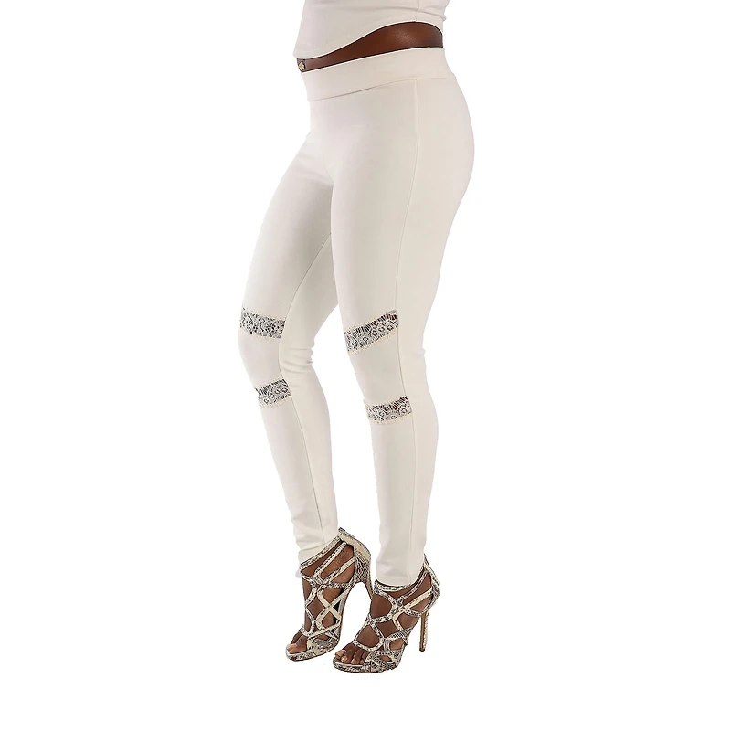 Poetic Justice Womens Mid Rise 29" Full Length Leggings