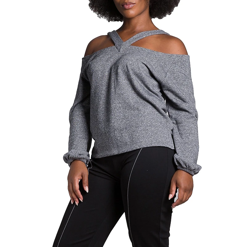 Poetic Justice Womens Long Sleeve Sweatshirt