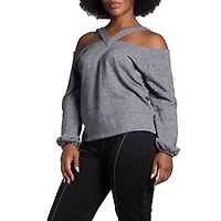 Poetic Justice Womens Long Sleeve Sweatshirt