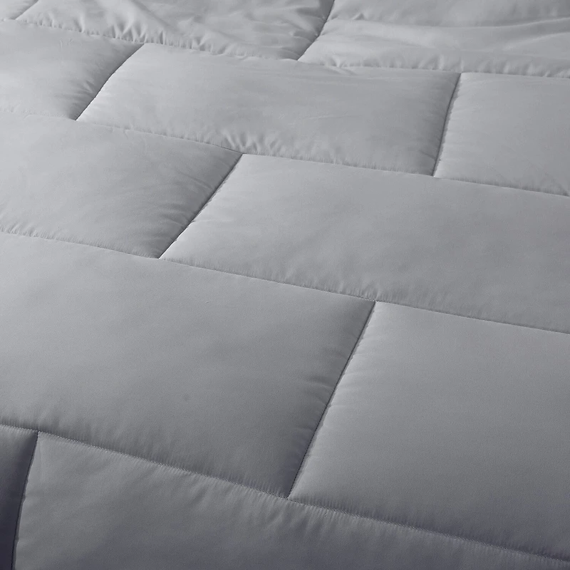 St. James Home Subway Tile Stitch Midweight Hypoallergenic Comforter