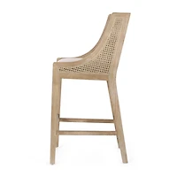 Breck 2Pc Counter Height Upholstered Bar Stool