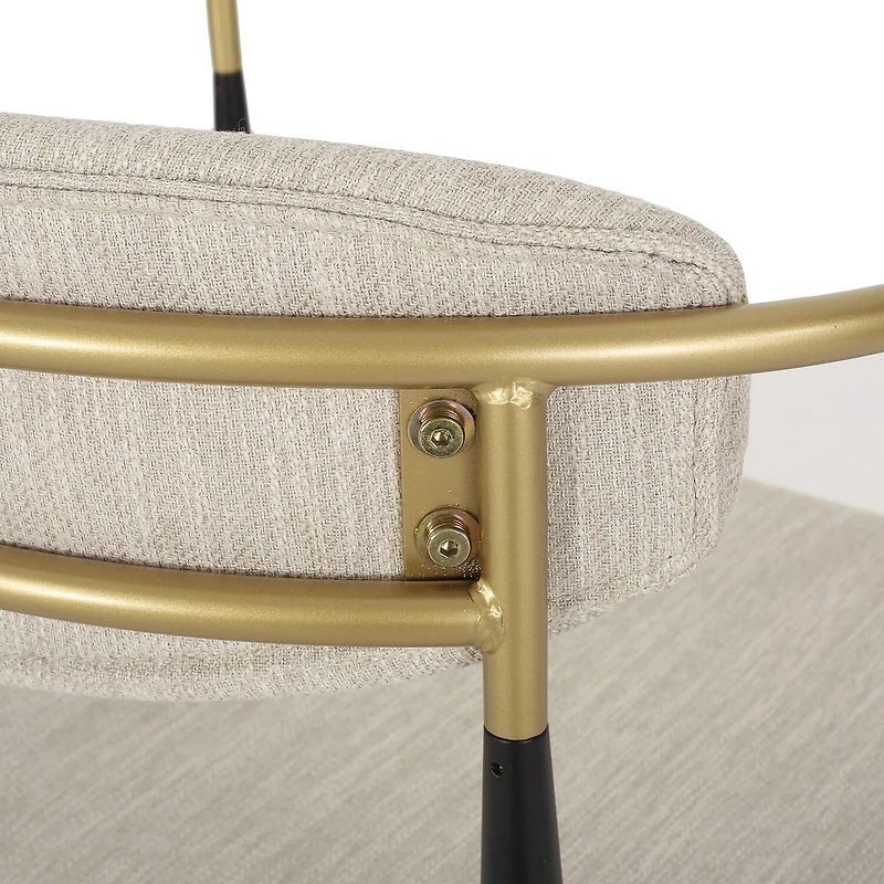 Elmore 2Pc Counter Height Upholstered Bar Stool