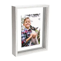 Malden "5""X7"" & 6""X8"" White Deep Float" Tabletop Frame