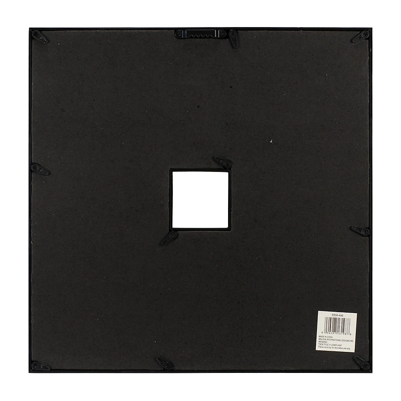 Malden 4x6 Square Black 4-Opening Collage Frame