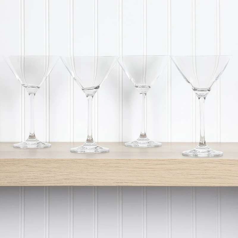 Martha Stewart 4-pc. Martini Glass