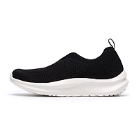 Clarks Solevana Knit Cloudsteppers Womens Round Slip-On Shoe