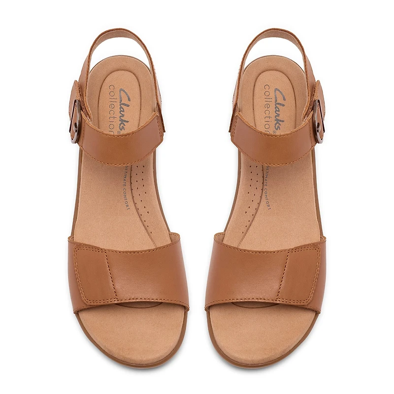 Clarks Womens Strap Sandals