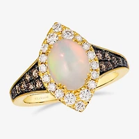 Le Vian® Ring featuring 1 cts. Neopolitan Opal™, 3/8 Nude Diamonds™, 1/3 Chocolate Diamonds® set 14K Honey Gold™