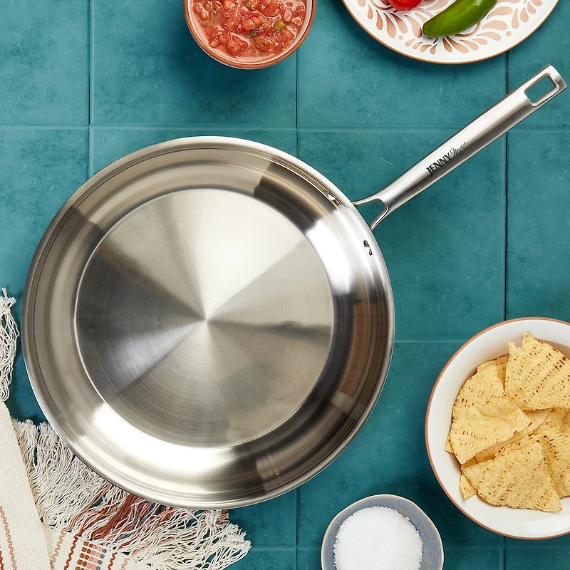 Jenny Martinez Stainless Steel 12" Frying Pan