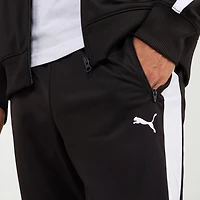 PUMA Mens Tapered Mid Rise Regular Fit Track Pant