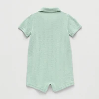 Okie Dokie Baby Boys Short Sleeve Romper