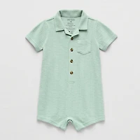 Okie Dokie Baby Boys Short Sleeve Romper