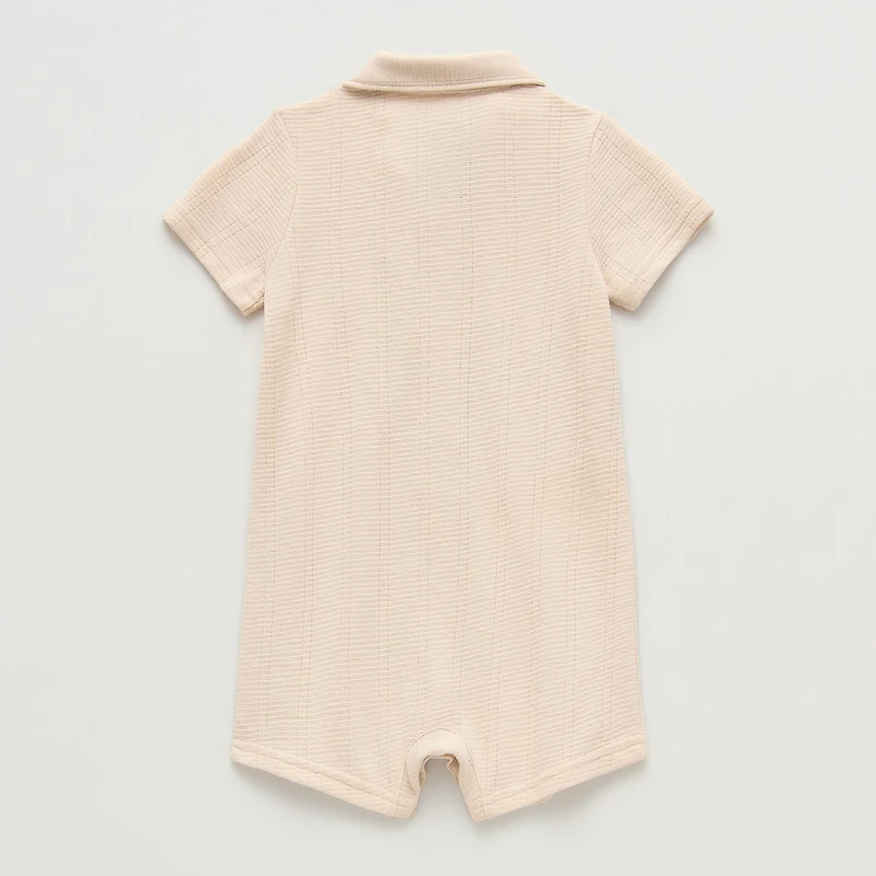 Okie Dokie Baby Boys Short Sleeve Romper