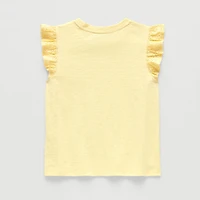 Thereabouts Little & Big Kid Girls Crew Neck Short Sleeve Embroidered T-Shirt