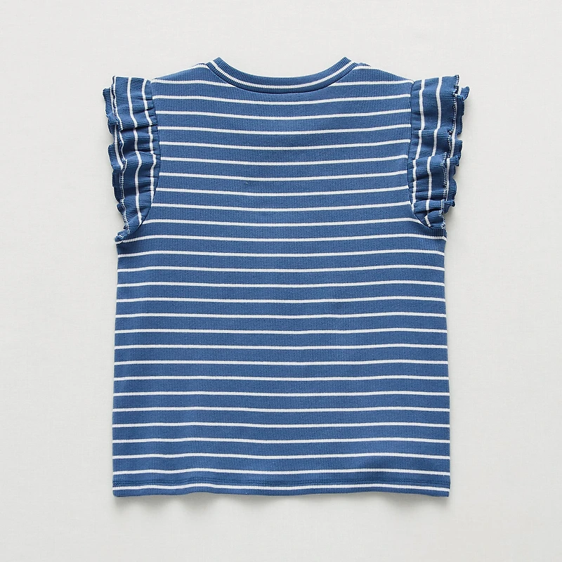 Thereabouts Little & Big Kid Girls Crew Neck Short Sleeve T-Shirt