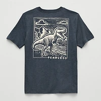 Thereabouts Little & Big Kid Boys Crew Neck Short Sleeve Regular Fit Graphic T-Shirt