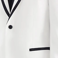 J. Ferrar Evening Edition Shine Mens Slim Fit Tuxedo Jacket