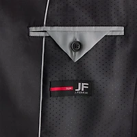J. Ferrar Evening Edition Mens Floral Stretch Fabric Slim Fit Tuxedo Jacket