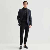 J. Ferrar Evening Edition Mens Floral Stretch Fabric Slim Fit Tuxedo Jacket