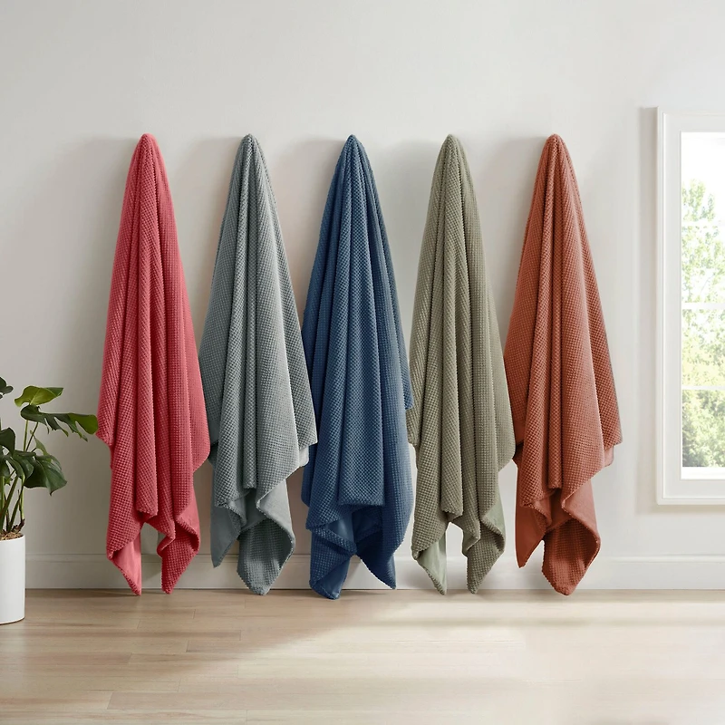 Vellux Ultra Soft Light Weight Plush Texture Blanket