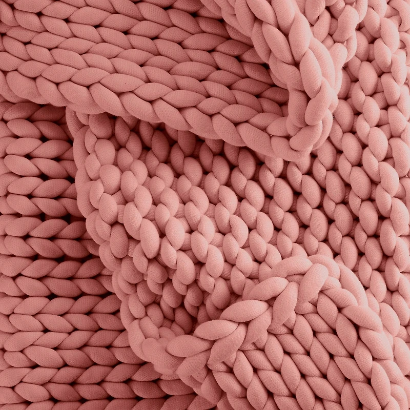 Vellux Weighted Chunky Knit Blanket