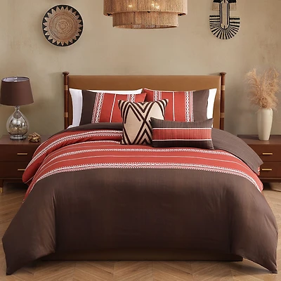 Bebejan Terra Spice 5-pc. Midweight REVERSIBLE Comforter Set