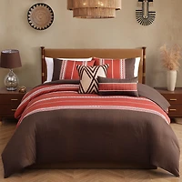 Bebejan Terra Spice 5-pc. Midweight REVERSIBLE Comforter Set
